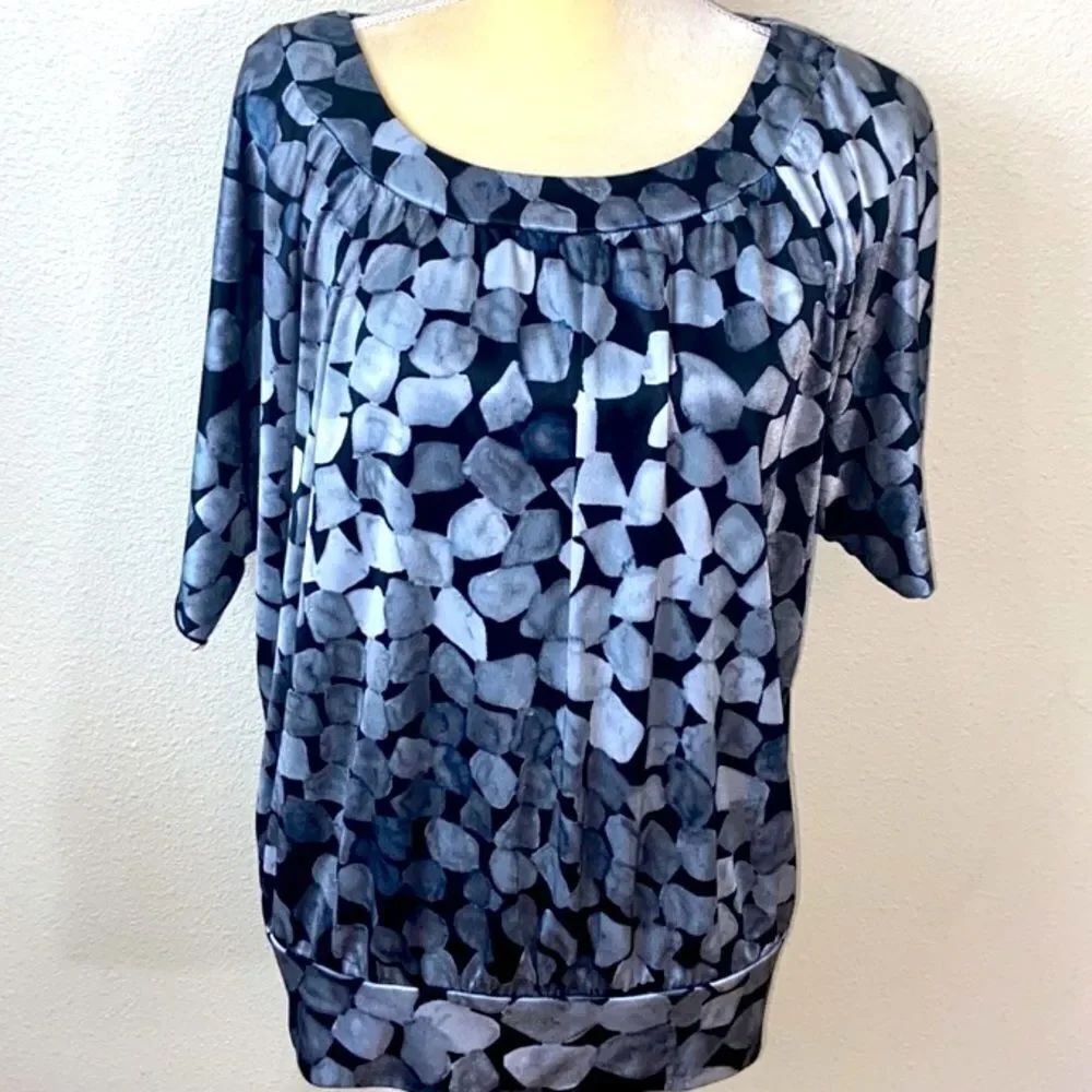 AGN VINTAGE MADE IN USA WOMEN BLOUSE SIZE L